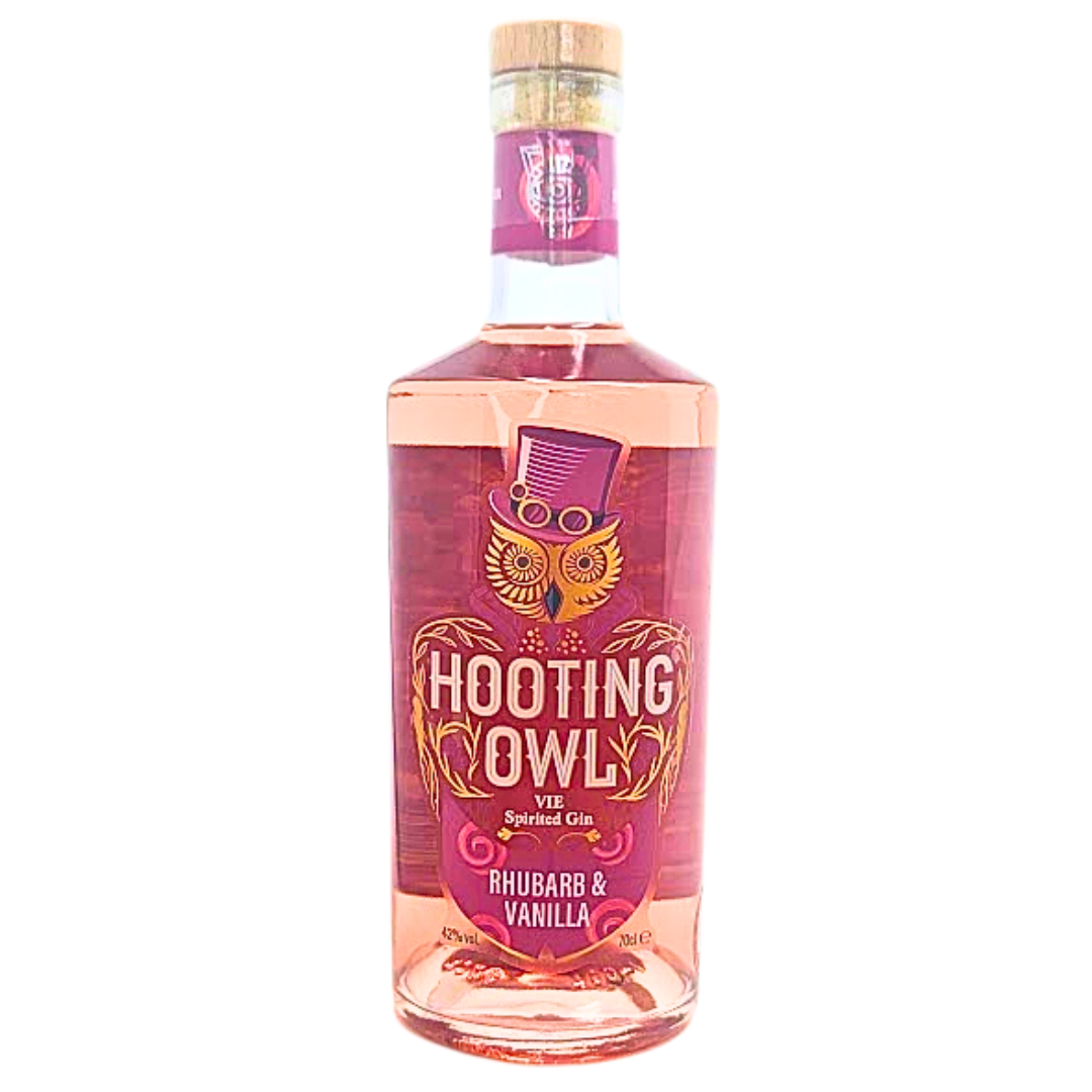 Hooting Owl 'VIE' Rhubarb & Vanilla Gin 42%